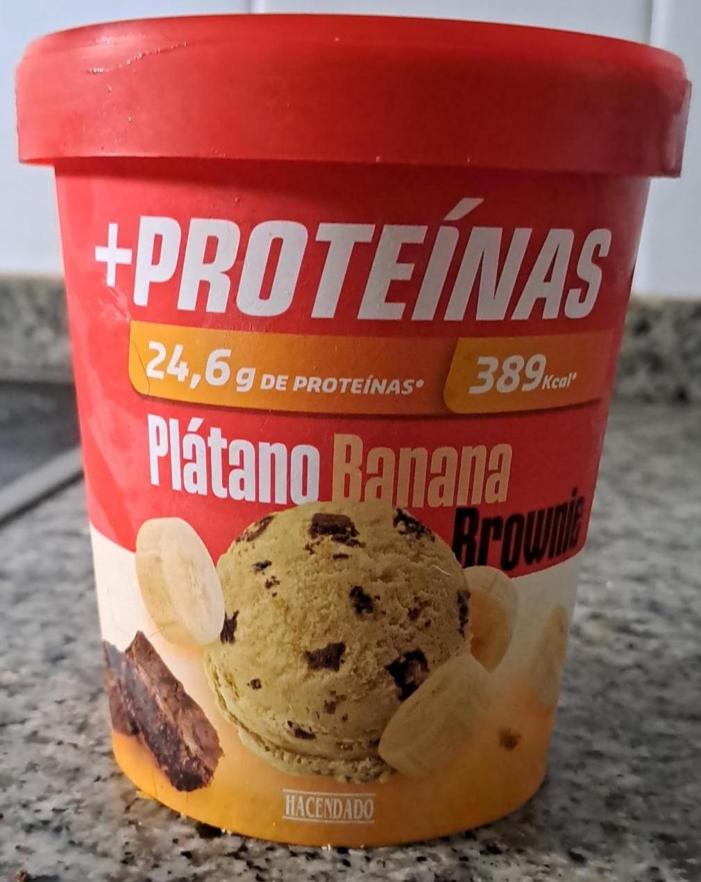 Prote Nas Pl Tano Banana Brownie Hacendado Kalorie Kj A Nutri N