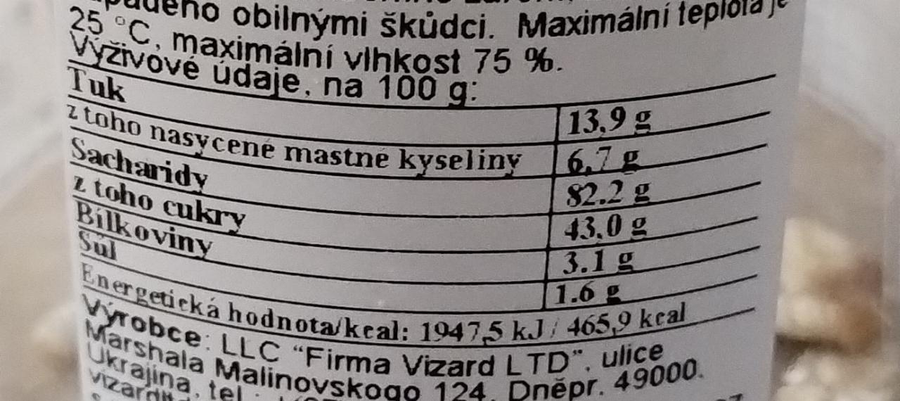 popcorn saltet caramel Boomza kalorie kJ a nutriční hodnoty