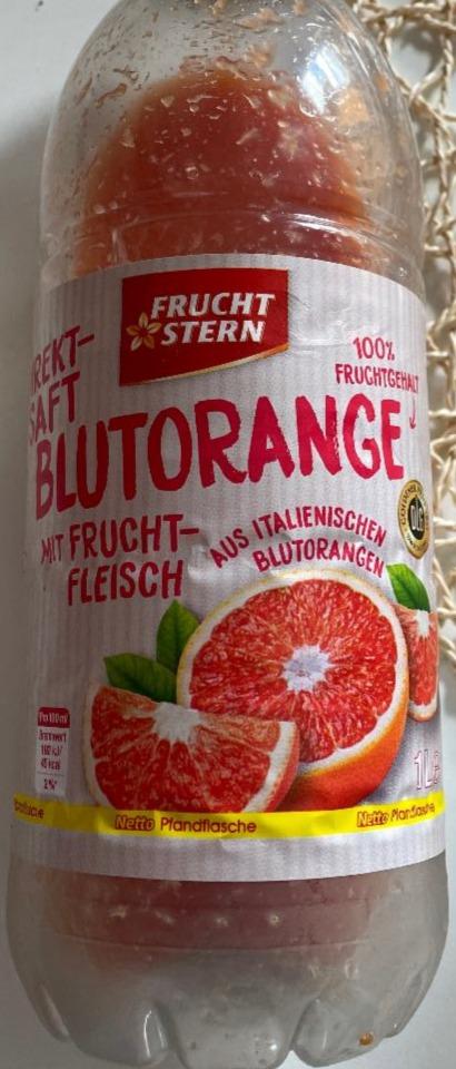 Fotografie - Blutorange 100% Frucht Stern