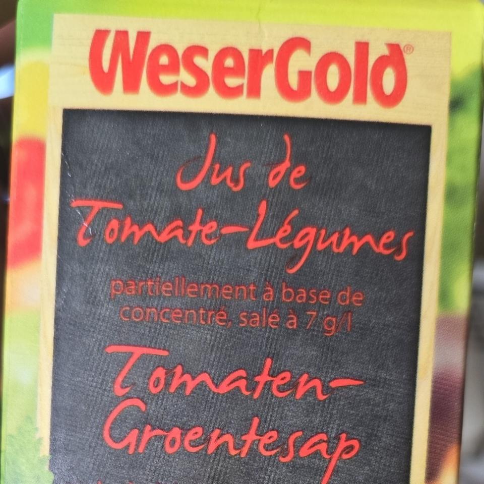 Fotografie - Tomaten groentesap WeserGold