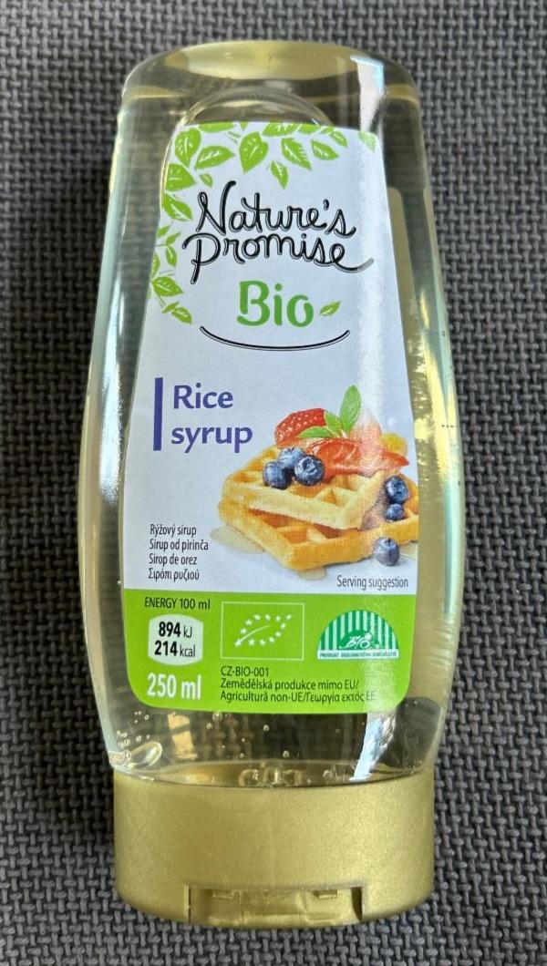 Fotografie - Bio rice syrup Nature's Promise