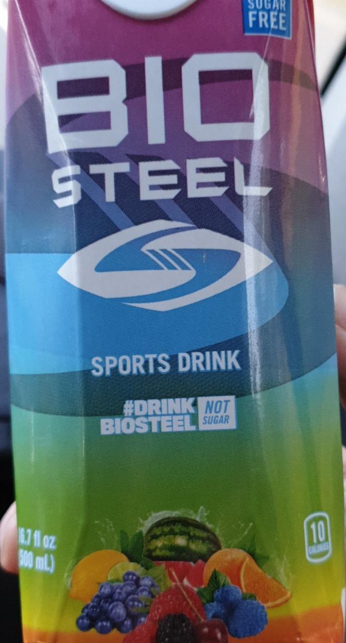 Sports drink BioSteel - kalorie, kJ a nutriční hodnoty