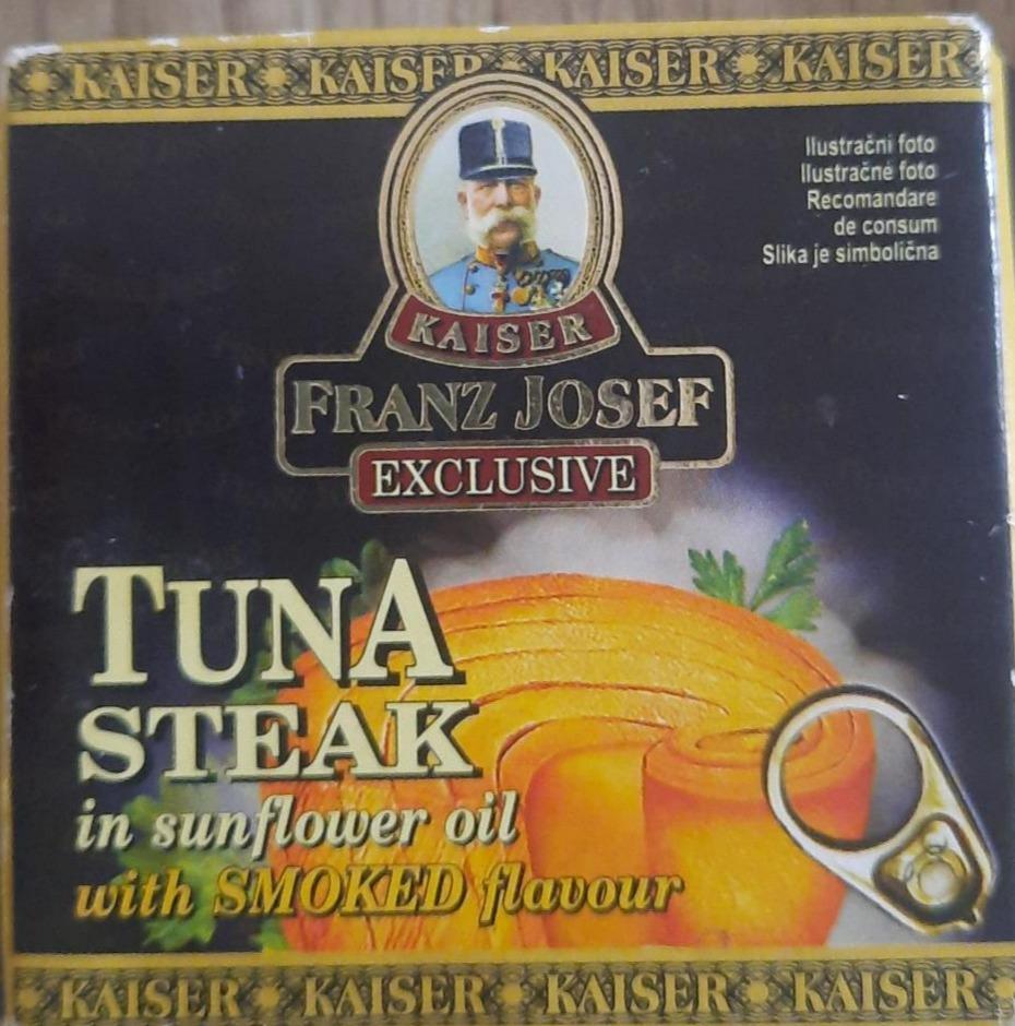 Fotografie - Tuna steak in sunflouwer oil with smoked flavour Kaiser Franz Josef