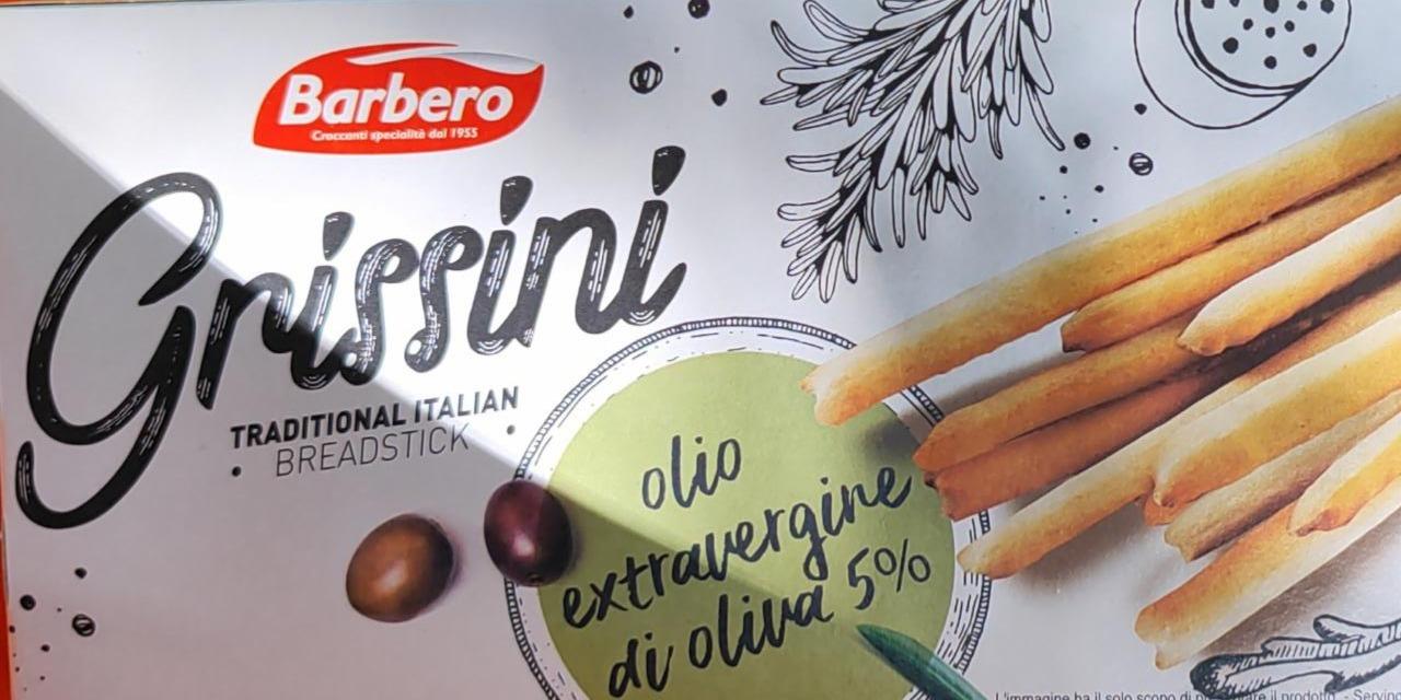 Fotografie - Grissini olio extravergine di oliva 5% Barbero