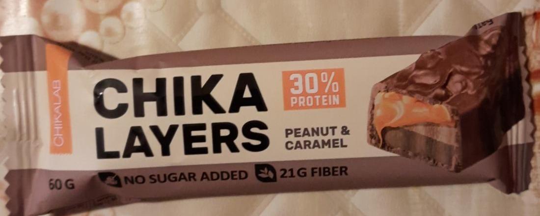 Fotografie - Chika layers 30%protein peanut & caramel Chikalab