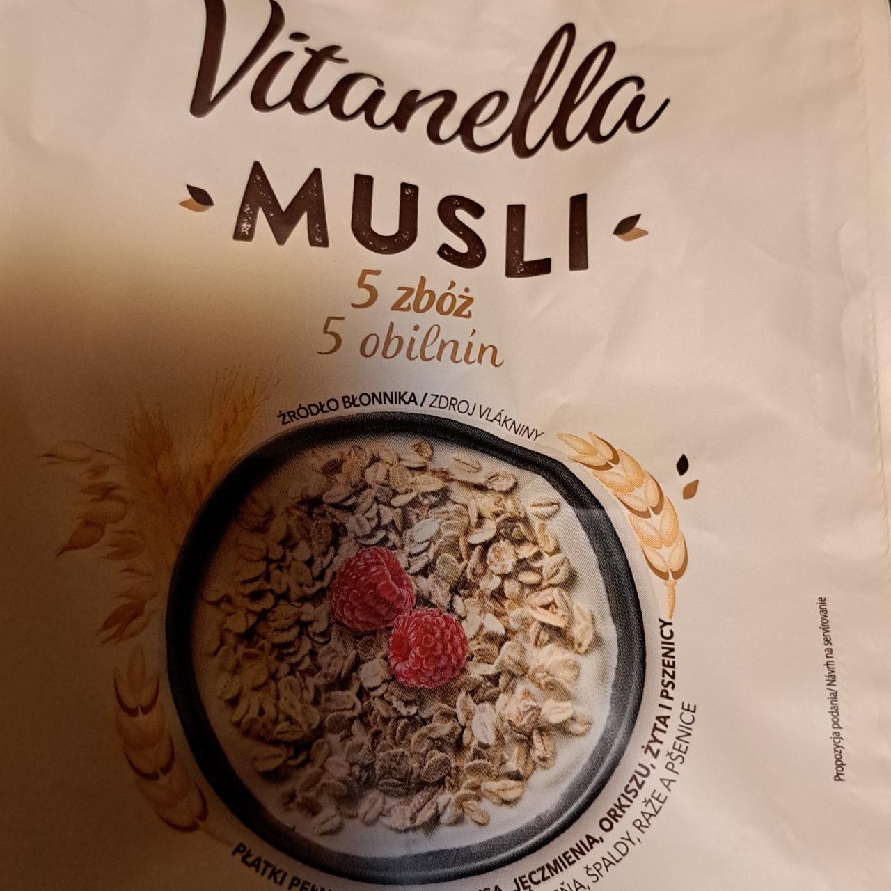 Fotografie - Musli 5 obilnin Vitanella