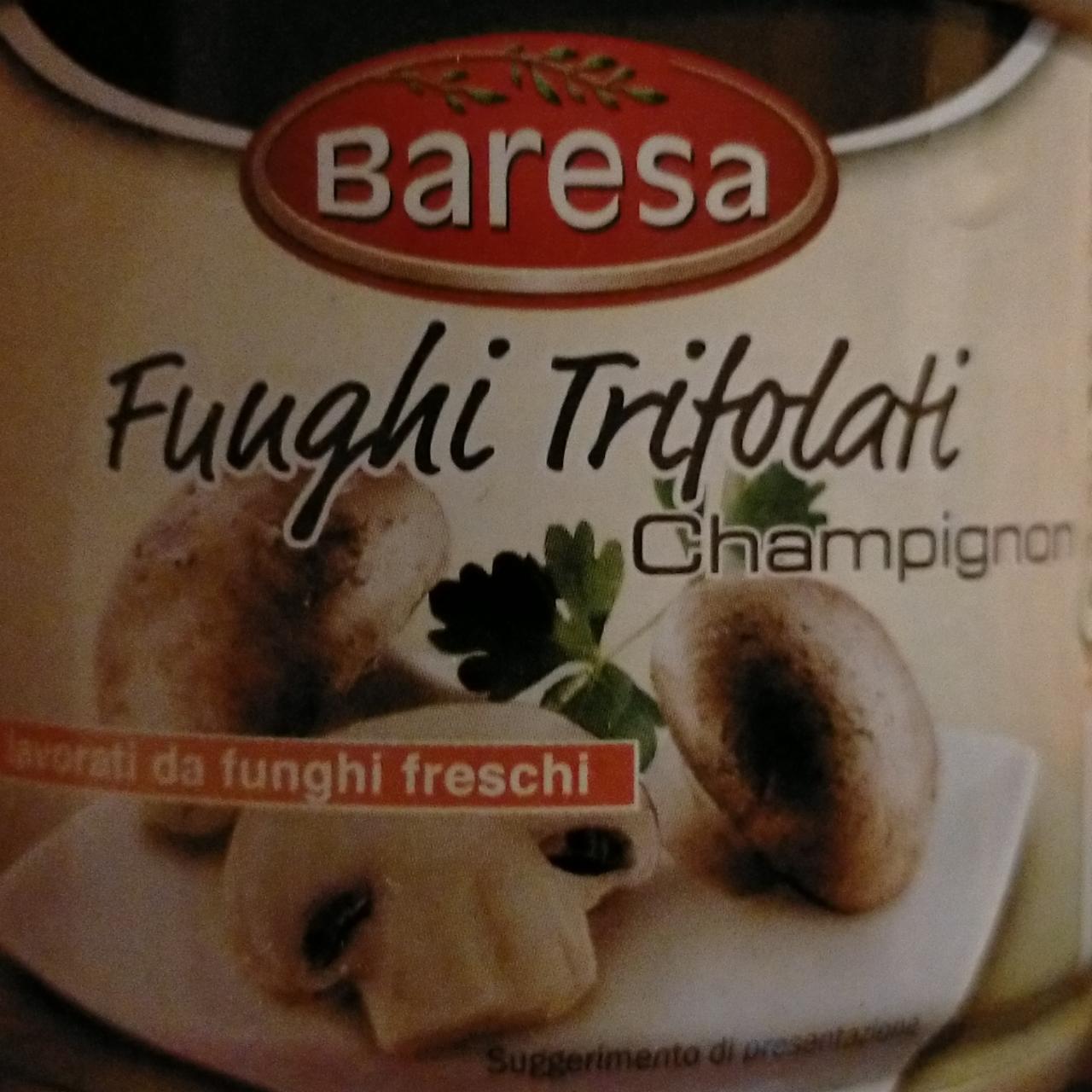 Fotografie - Funghi trifolati champignon Baresa