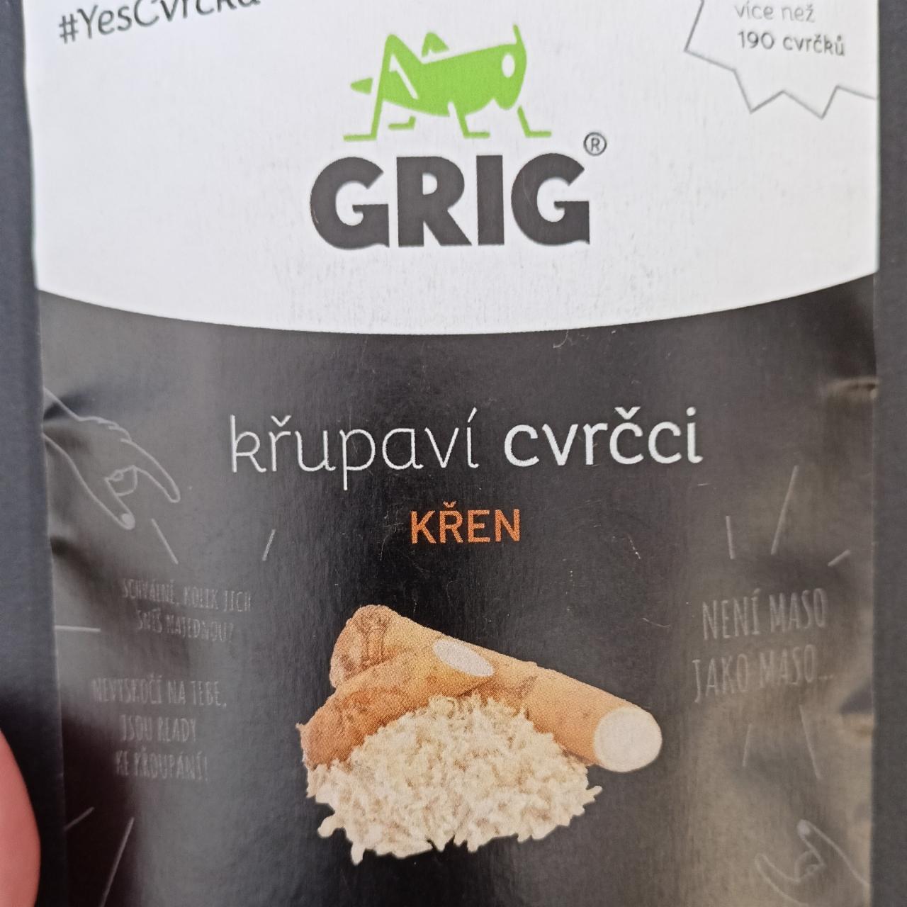 Fotografie - Křupaví cvrčci křen Grig