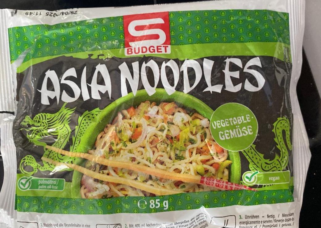 Fotografie - Asia noodles vegetable S Budget