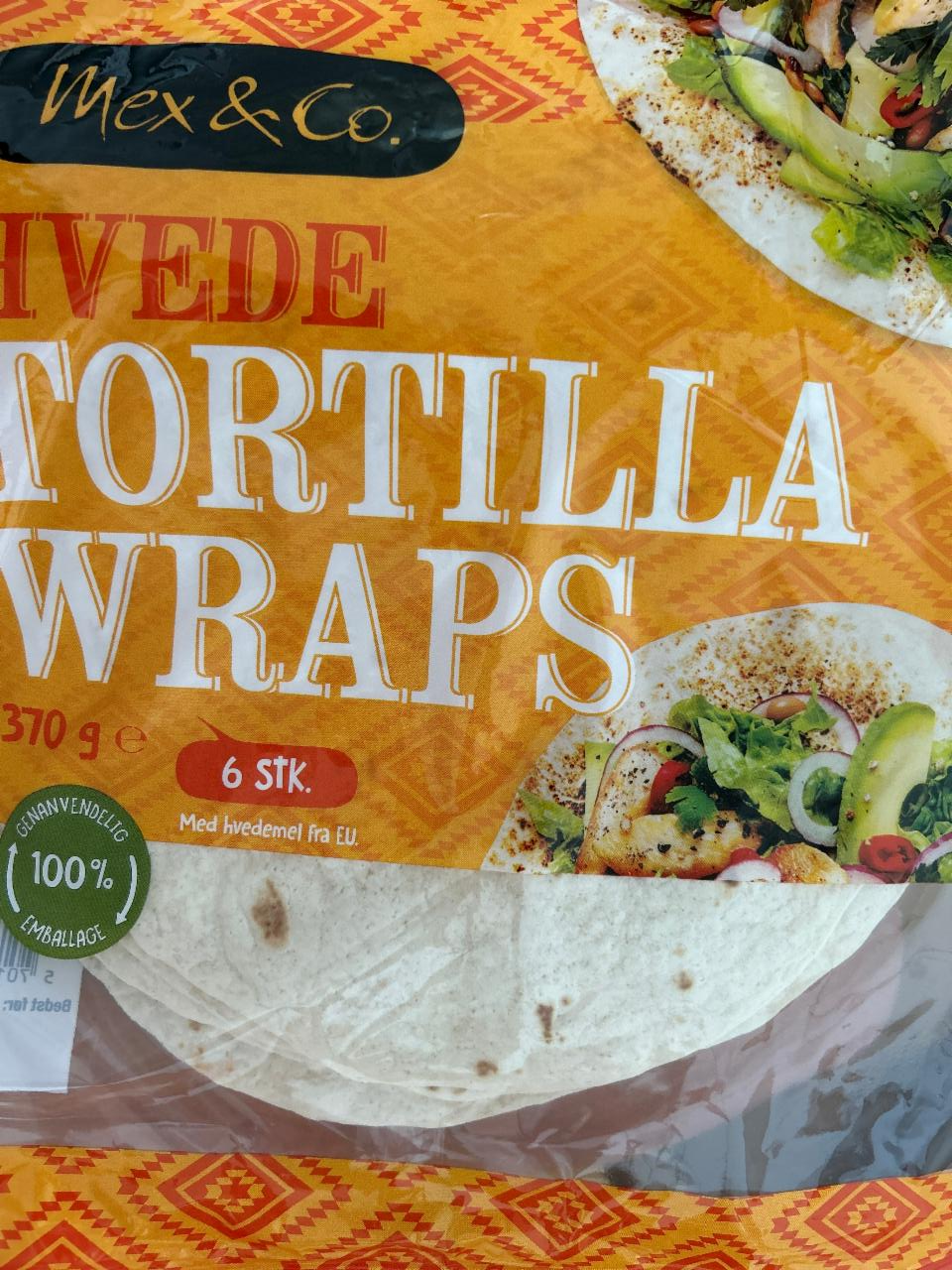 Fotografie - Hvede tortilla wraps Mex & Co.