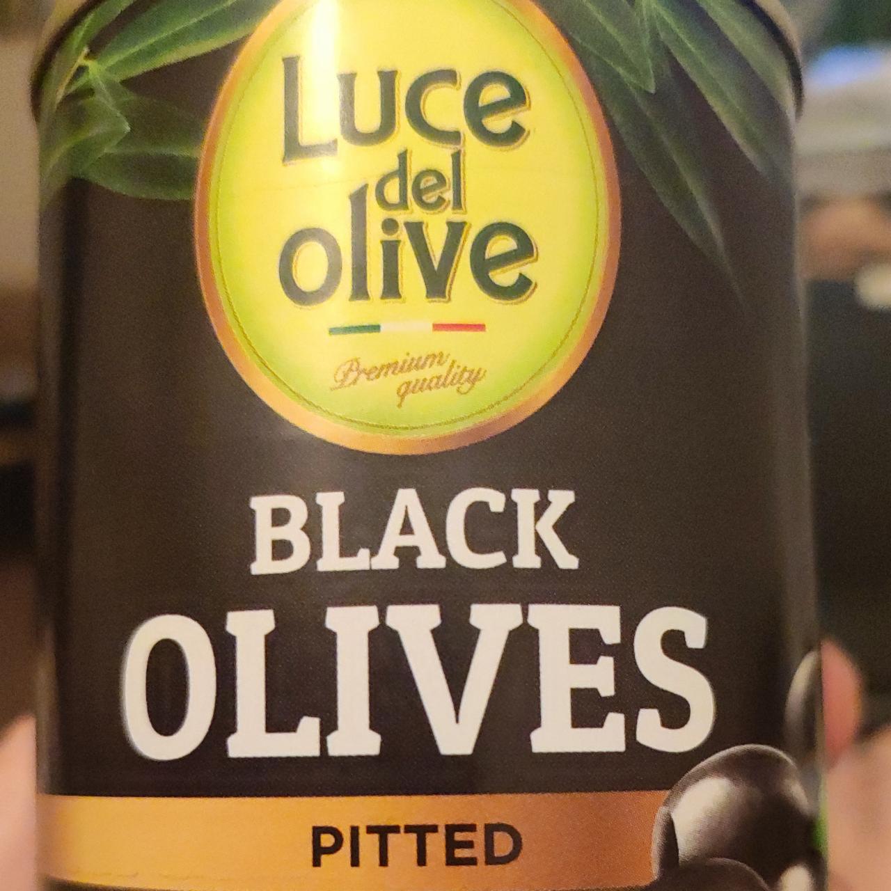 Fotografie - Černé olivy bez pecky black olives pitted Luce del olive