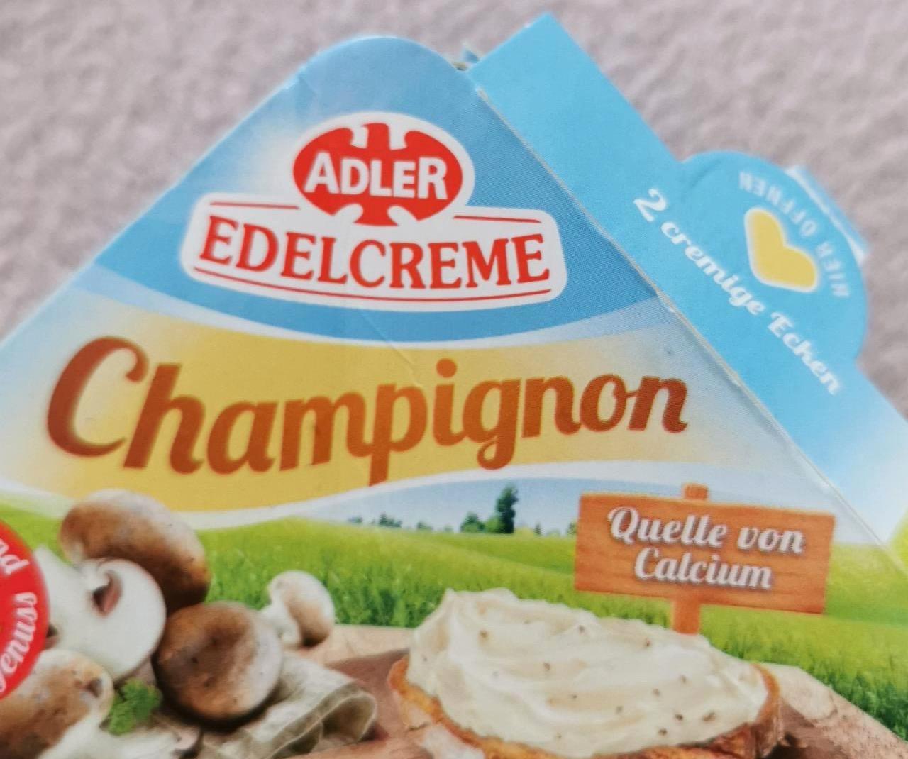 Fotografie - Edelcreme champignon Adler Edelcreme