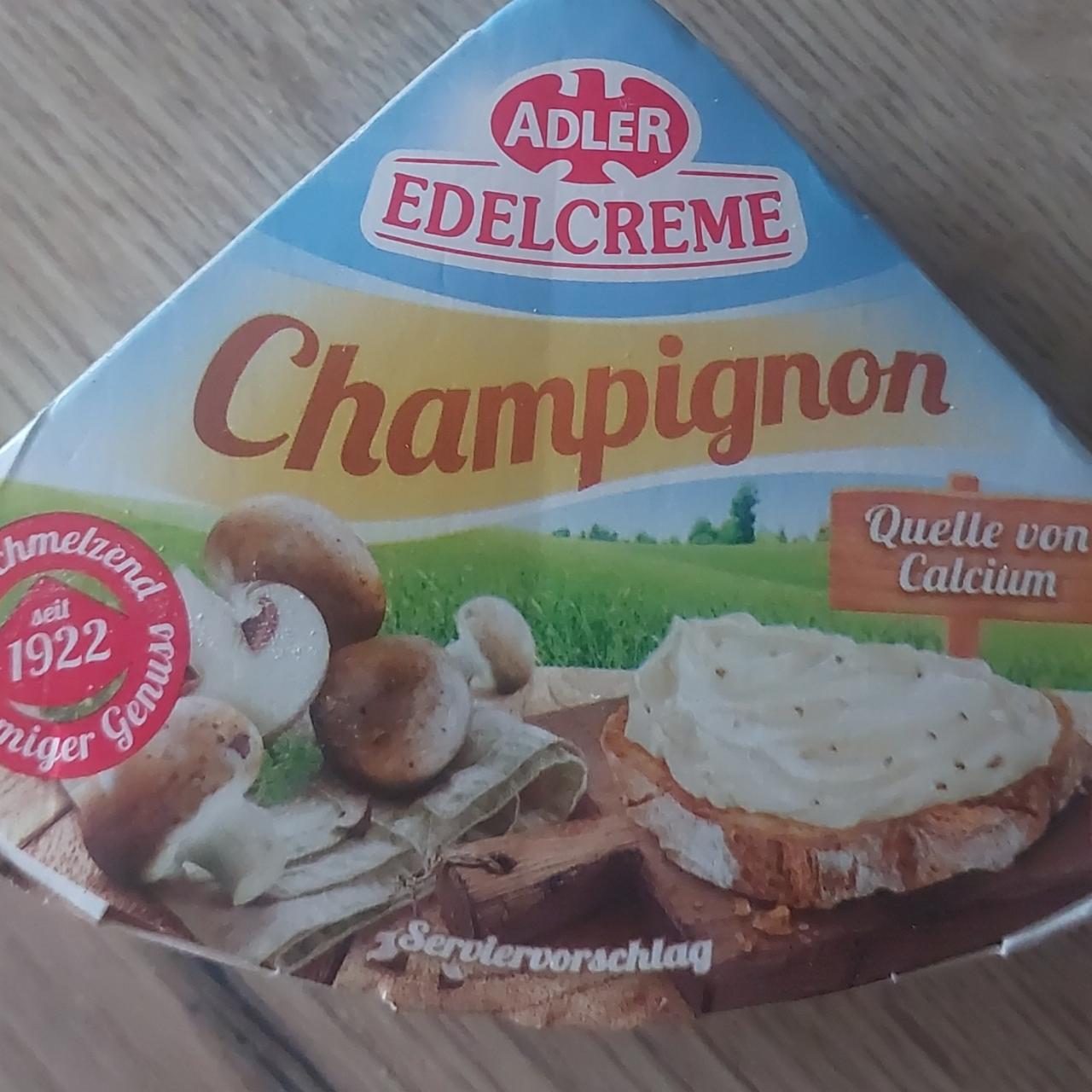 Fotografie - Edelcreme champignon Adler Edelcreme