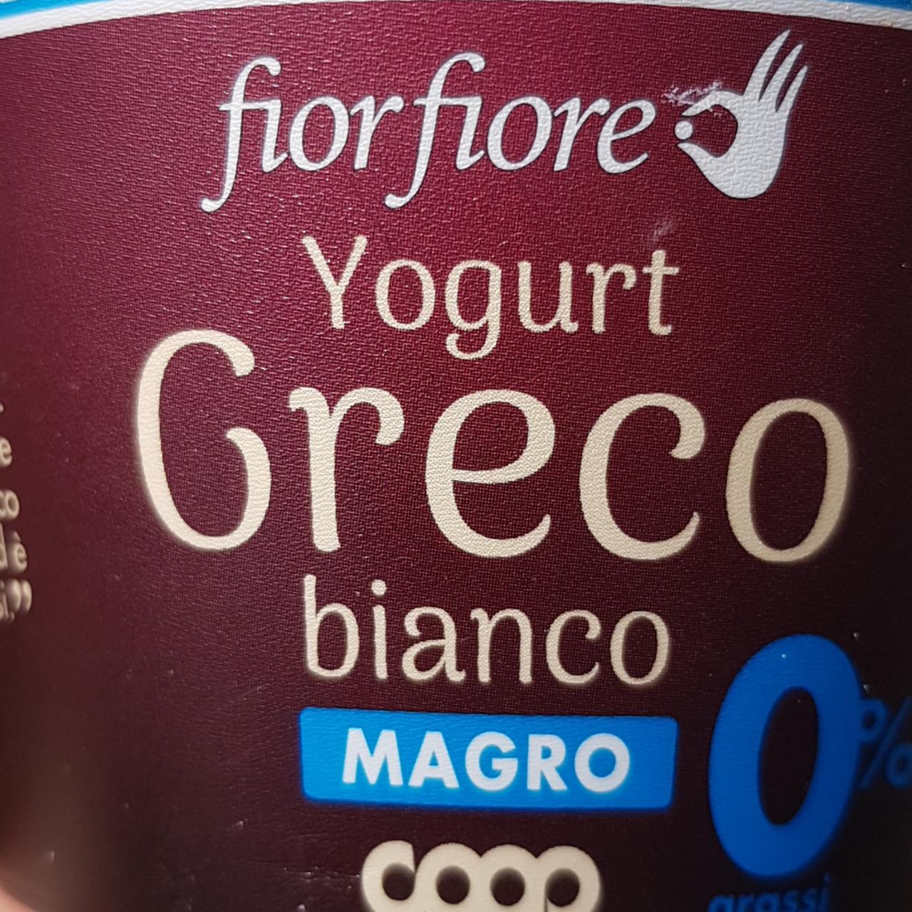 Fotografie - Yogurt greco bianco magro 0% Coop