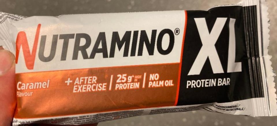 Fotografie - XL protein bar caramel Nutramino