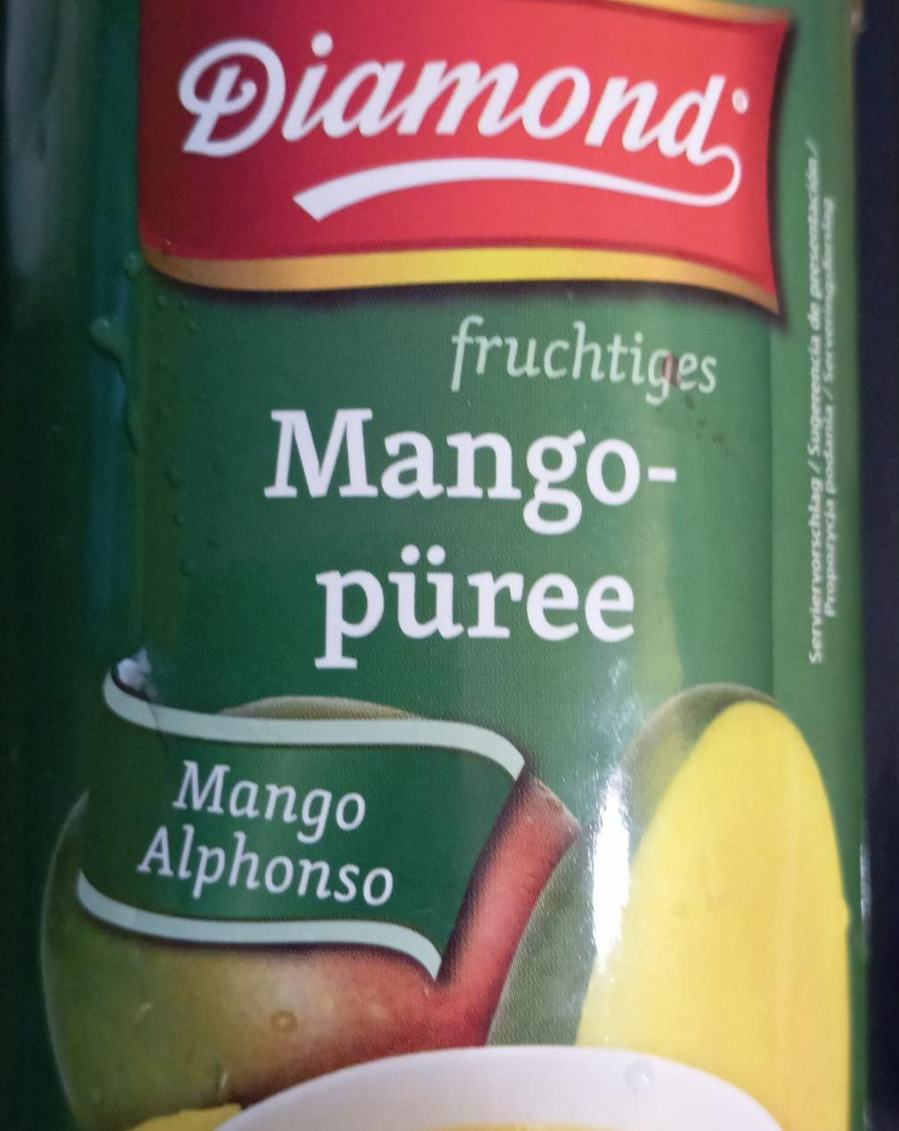 Fotografie - Fruchtiges mango-püree Diamond