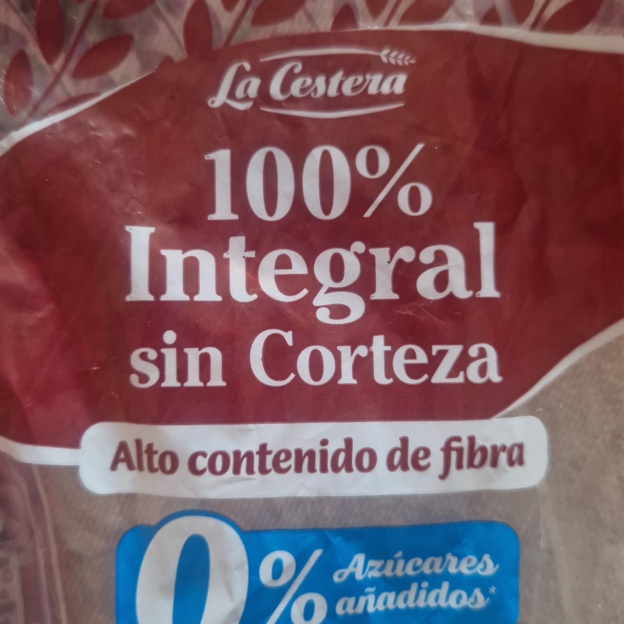 Fotografie - 100% integral sin corteza pan de molde La Cestera