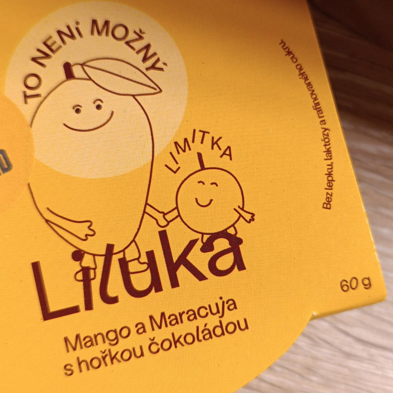 Fotografie - Liluka mango a maracuja s hořkou čokoládou To není možný