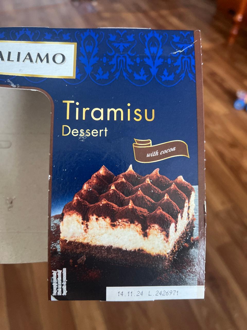 Fotografie - Tiramisu dessert Italiamo