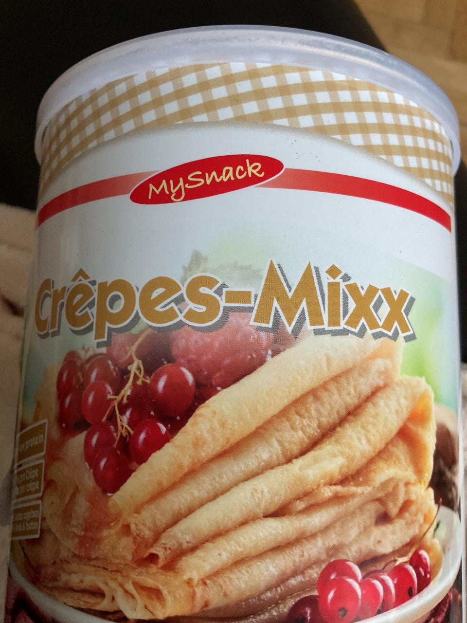 Fotografie - Crêpes-mix MySnack