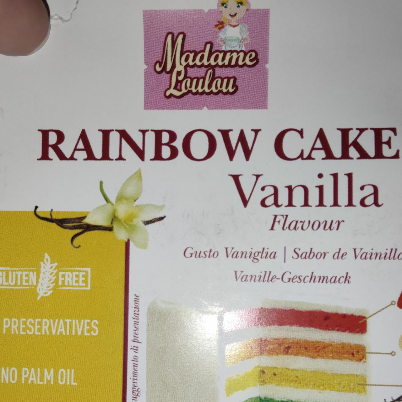 Fotografie - Rainbow cake Vanilla Madame Loulou