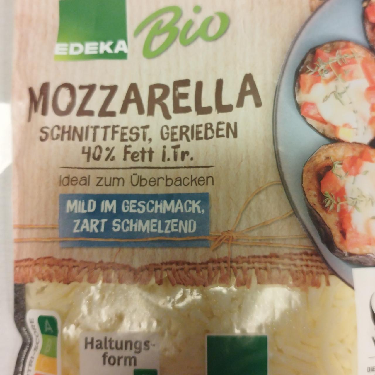 Fotografie - Mozzarella 40% Edeka Bio +