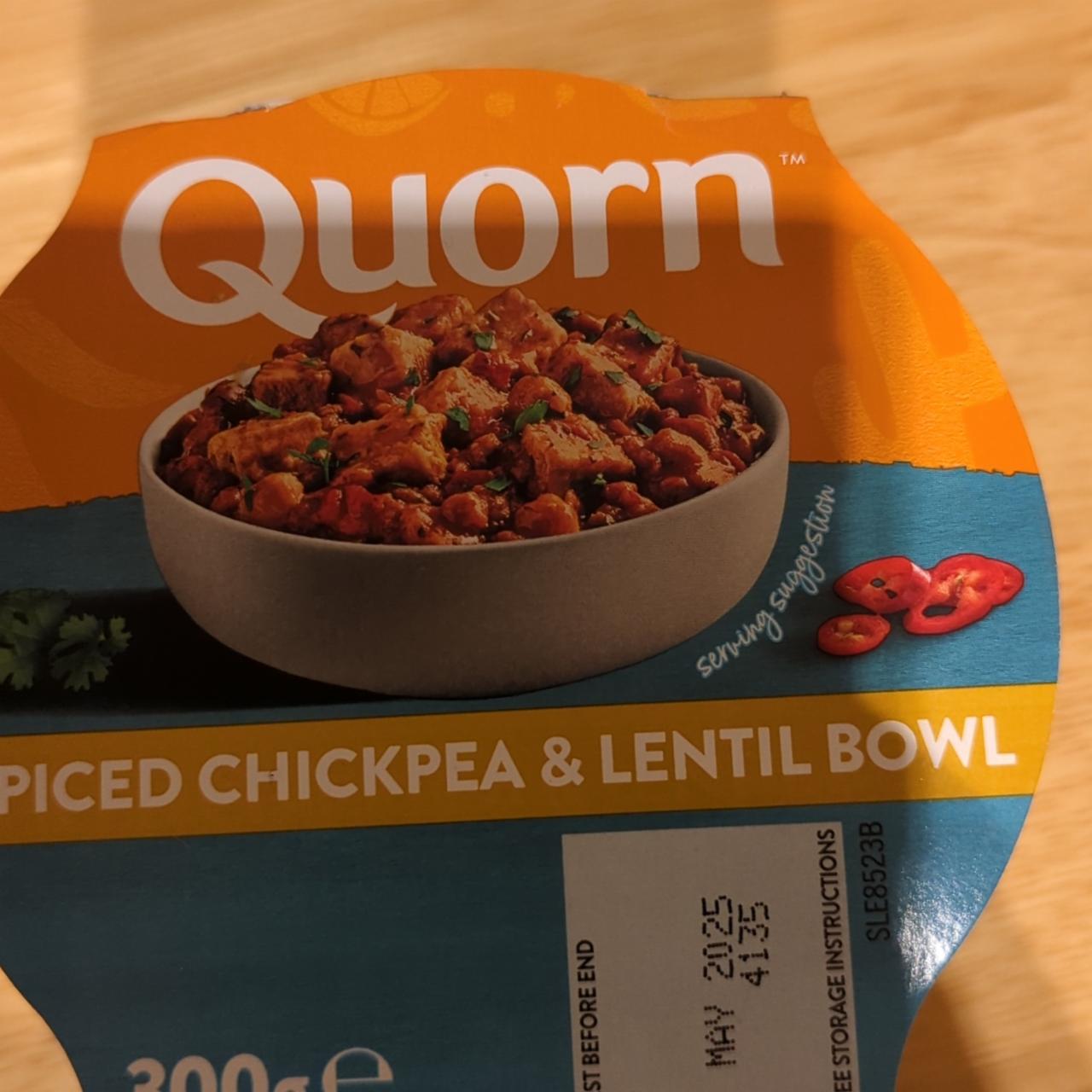 Fotografie - Spiced chickpea &lentil bowl Quorn