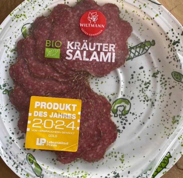 Fotografie - Bio Kräuter Salami Wiltmann