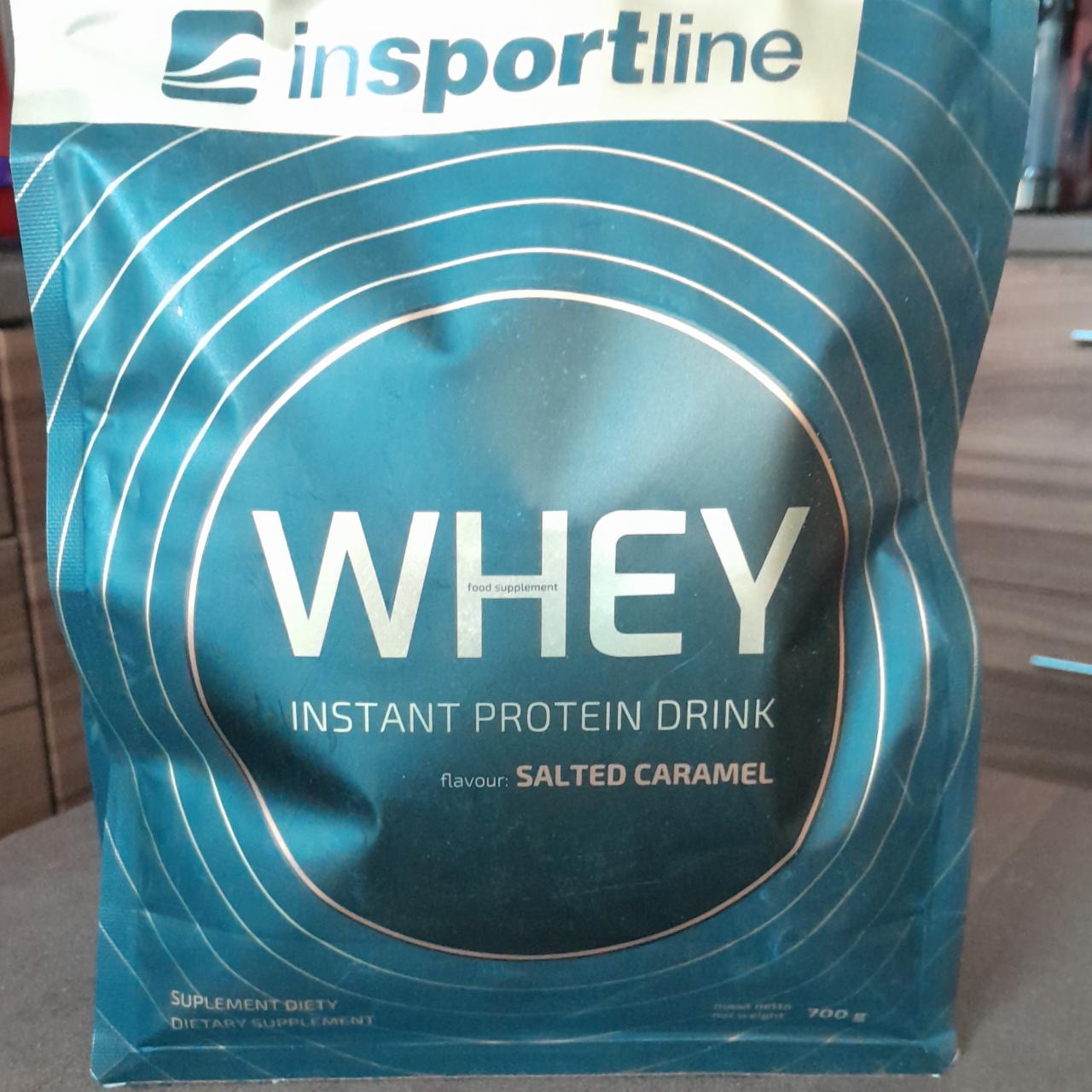 Fotografie - Whey Instant Protein Drink Salted Caramel inSPORTline
