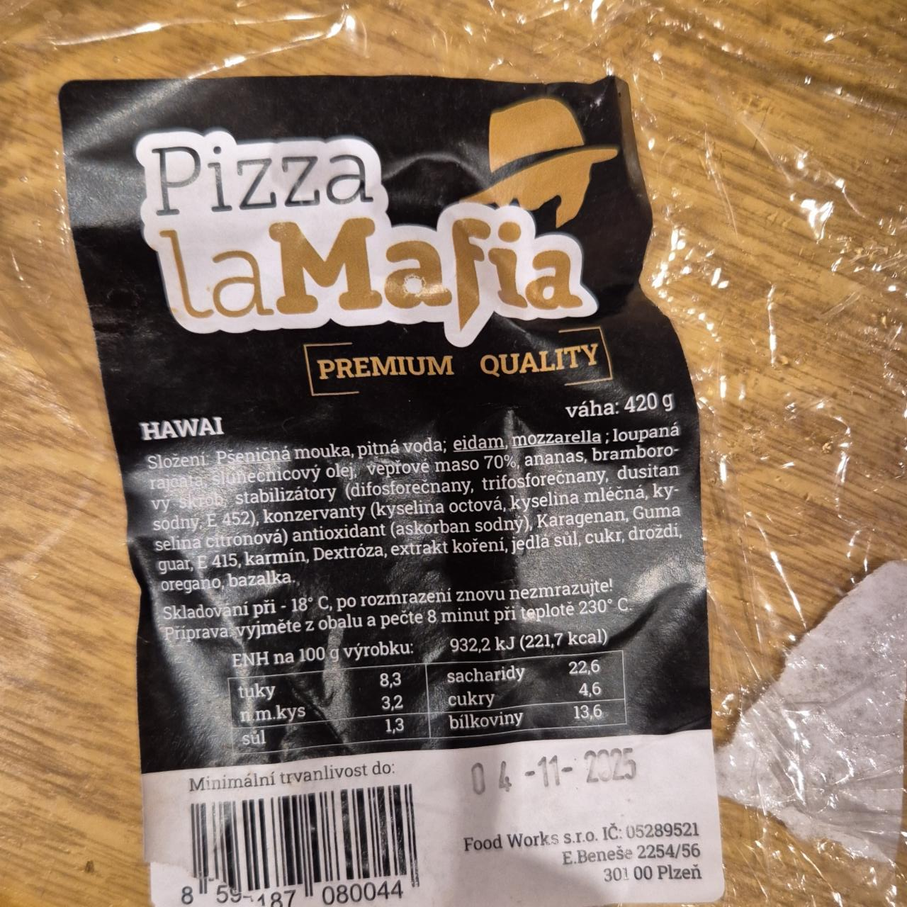 Fotografie - Hawai Pizza la Mafia