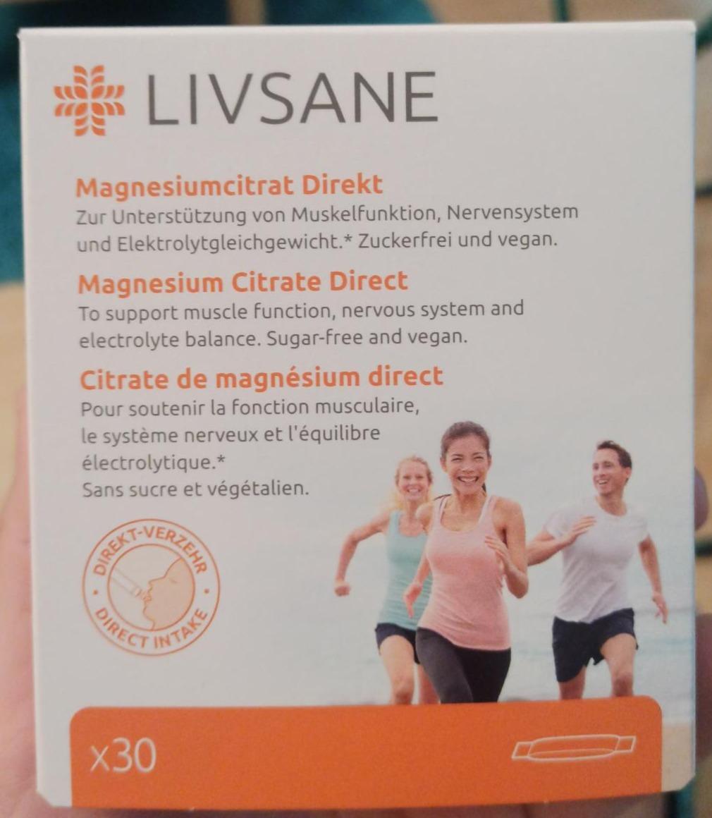 Fotografie - Magnesiumcitrat direct Livsane