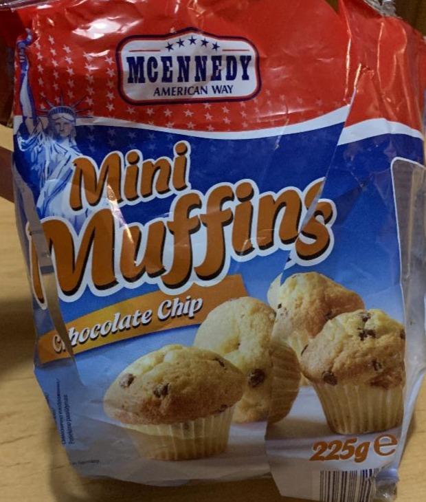 Muffins Chocolate Chip McEnnedy American Way - kalorie, kJ a nutriční  hodnoty