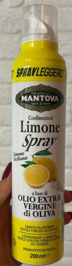 Fotografie - Limone spray Olio extra Virgine di Oliva Fratelli Mantova