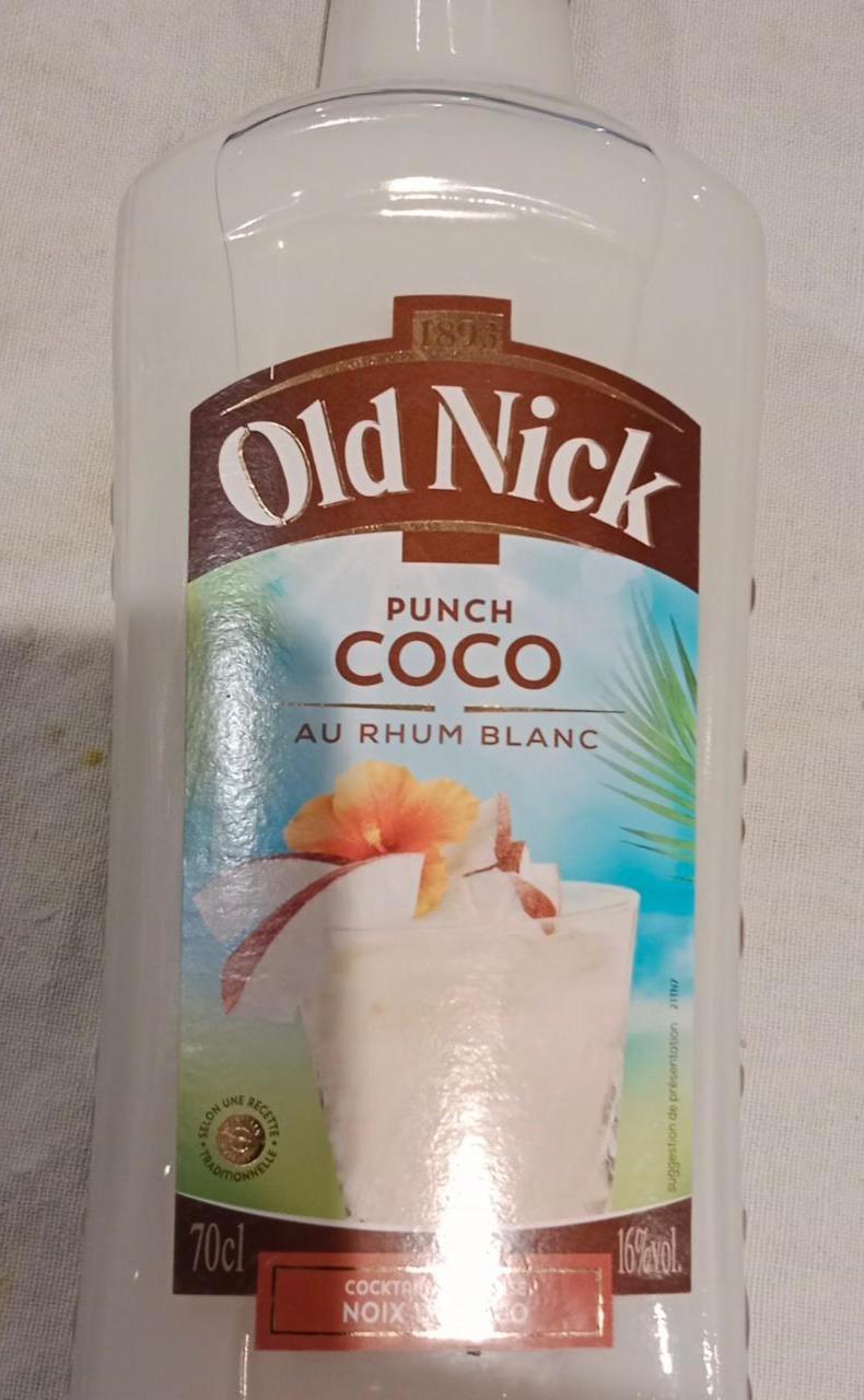 Fotografie - Punch coco au rhum blanc Old Nick
