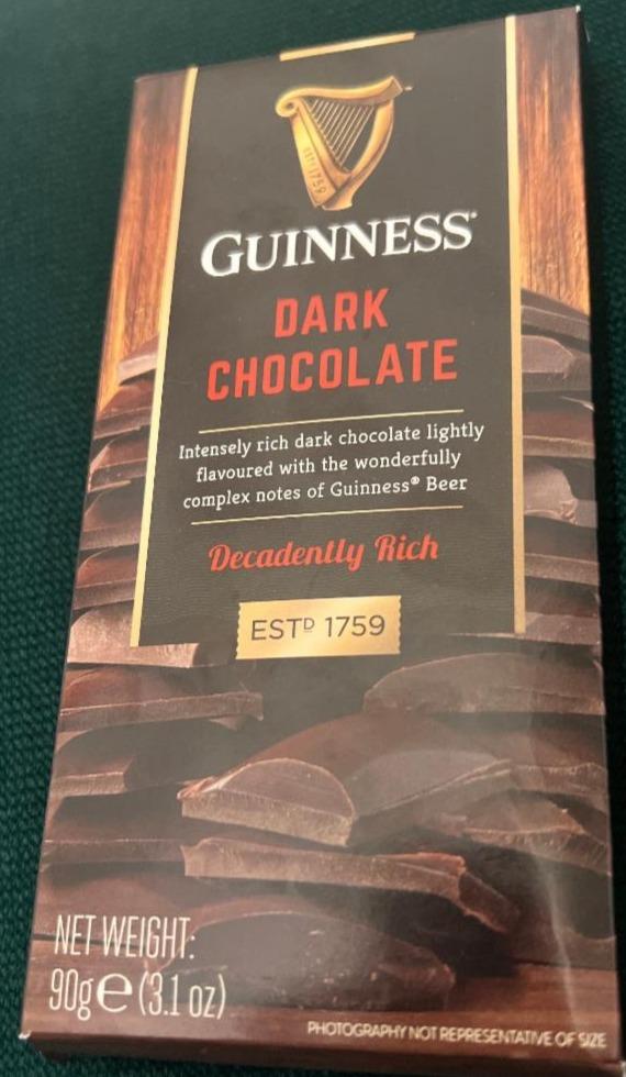 Guinness Dark Chocolate Bar 3.1oz