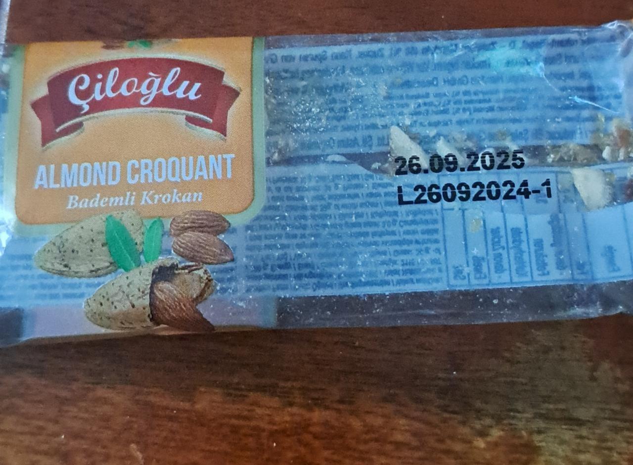 Fotografie - Almond croquant Çiloğlu