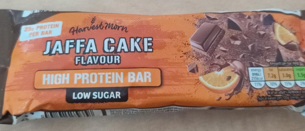 Fotografie - Jaffa cake flavour high protein bar Harvest Morn