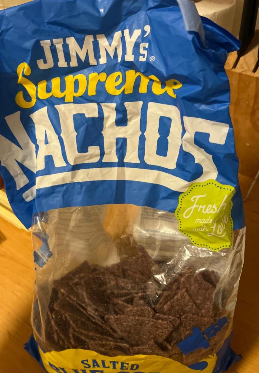 Fotografie - Supreme Nachos Salted Blue Corn Jimmy's