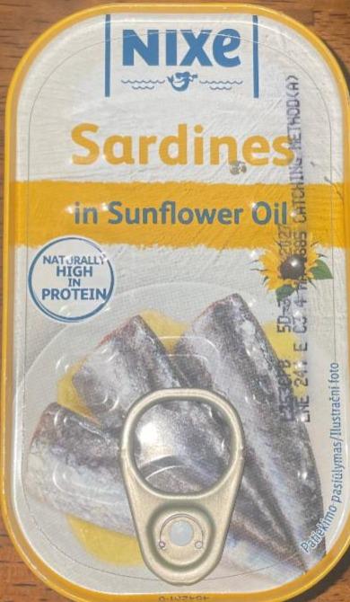 Fotografie - Sardines in Sunflower Oil Nixe