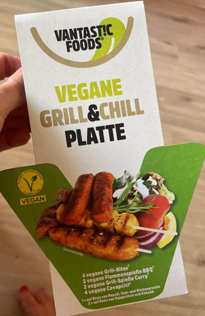 Fotografie - Vegane grill&chill platte grill-bites Vantastic Foods