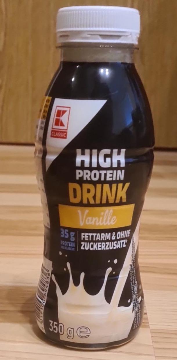 Fotografie - High protein drink vanille K-Classic