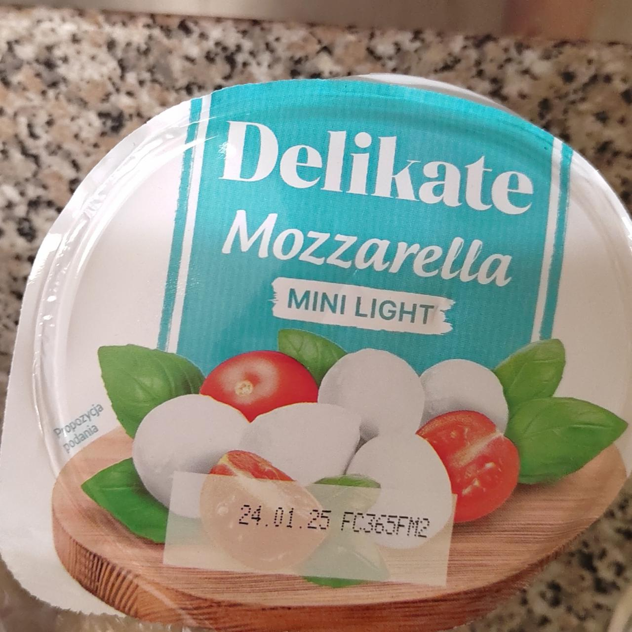 Fotografie - Mozzarella mini light Delikate