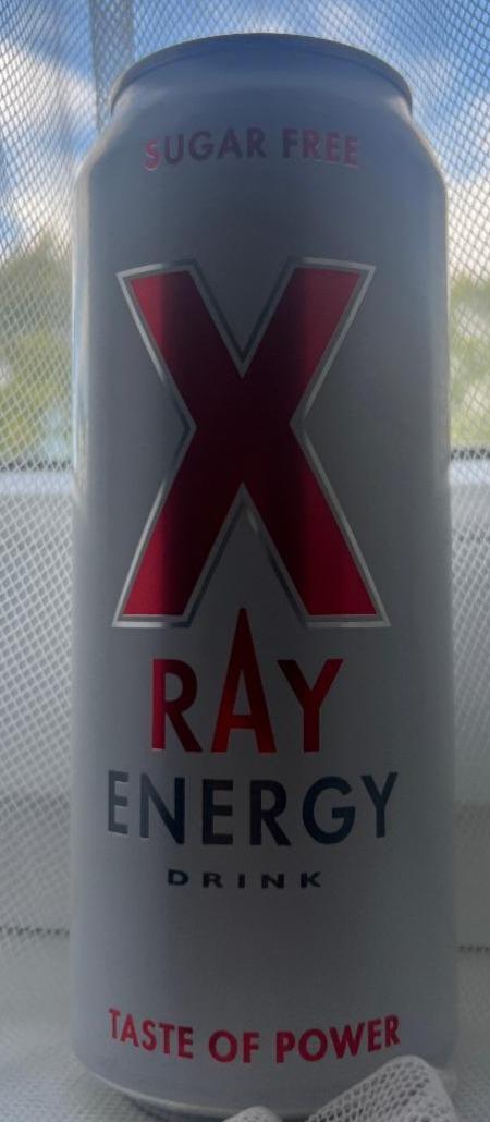 Fotografie - Energy drink sugar free X Ray