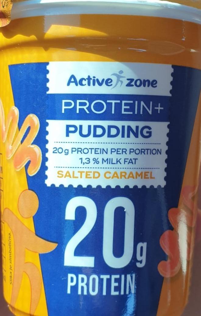 Fotografie - Protein puding salted caramel Active zone