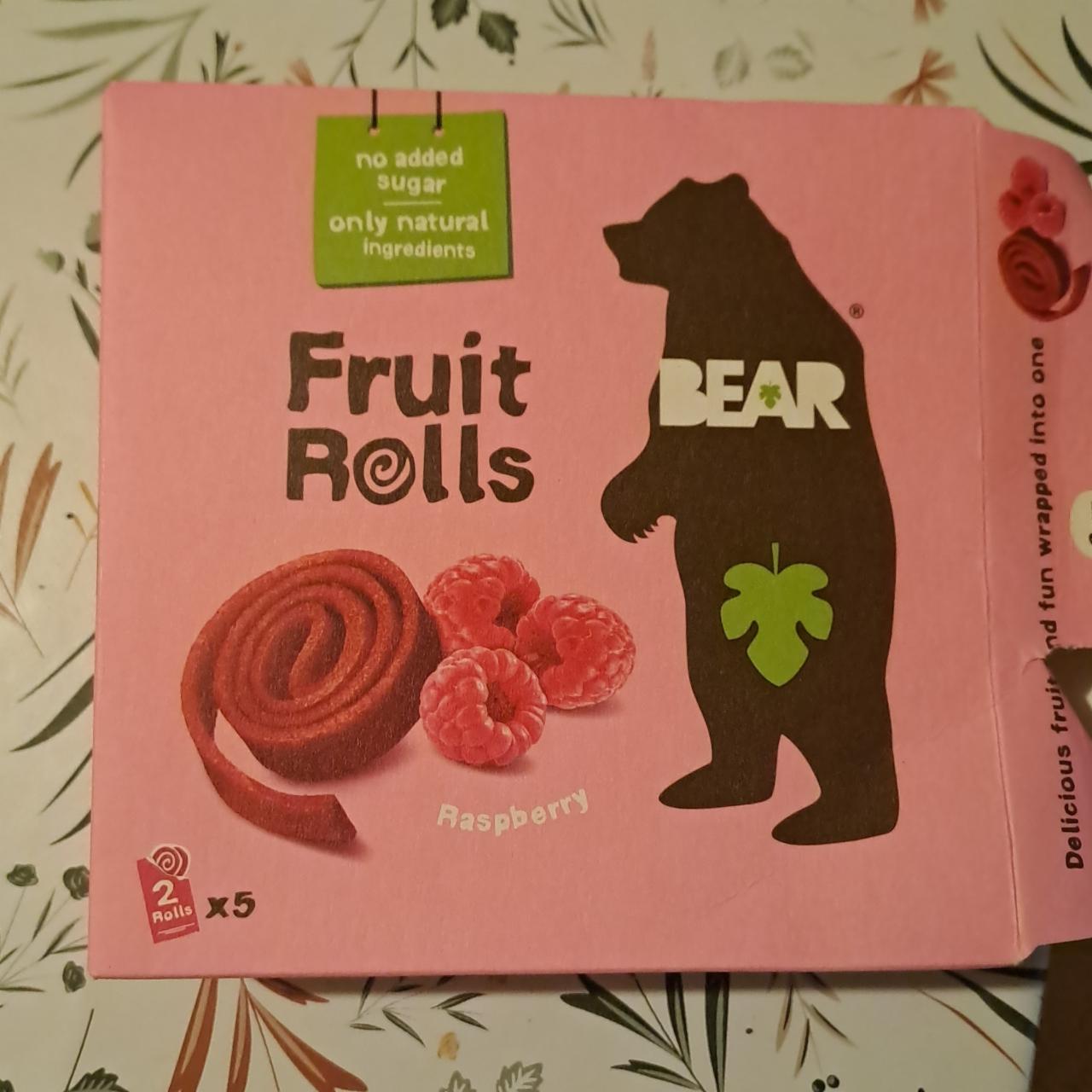 Fotografie - Fruit Rolls Raspberry Bear