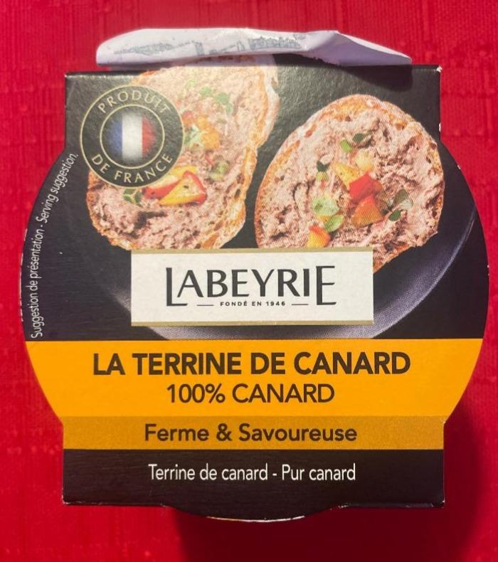 Fotografie - La terrine de canard 100% canard Labeyrie