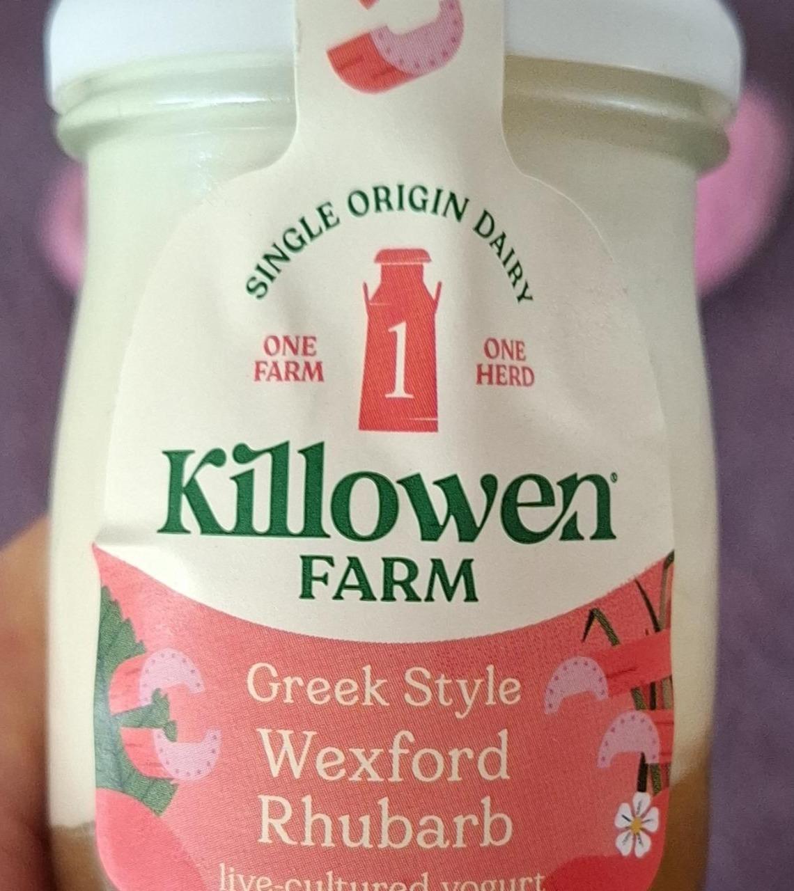 Fotografie - Greek style yogurt wexford rhubarb Killowen Farm