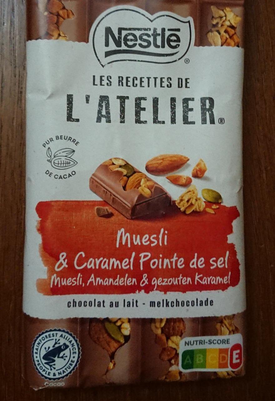 Fotografie - Les Recettes de L'Atelier Muesli & Caramel Pointe de sel Nestlé