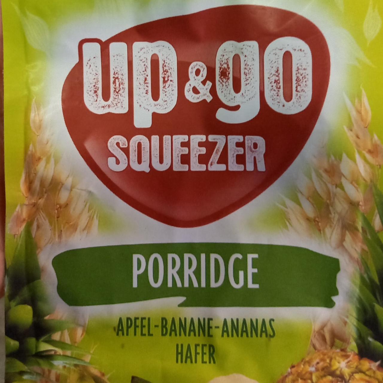 Fotografie - Porridge apfel-banane-ananas hafer Up & Go Squeezer