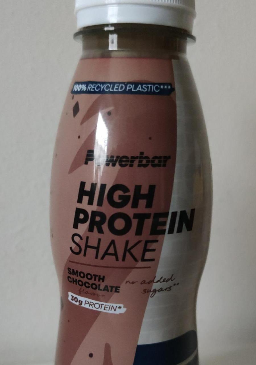 Fotografie - High protein shake smooth chocolate flavour Powerbar